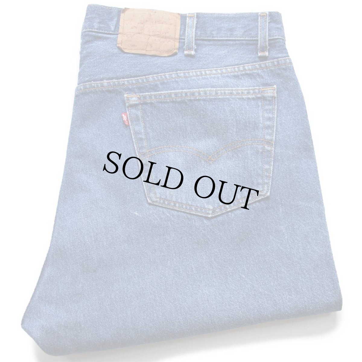 画像1: 90s USA製 Levi'sリーバイス 501 デニムパンツ ヒゲ W46★163 特大 (1)