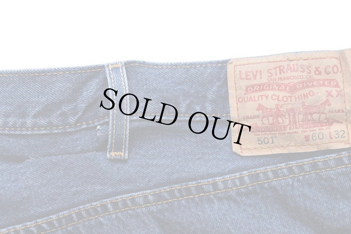 画像7: 00s Levi'sリーバイス 501 デニムパンツ W60★超特大 バナー ディスプレイ (7)