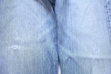 画像8: 90s USA製 Levi'sリーバイス 501 ダメージ デニムパンツ w34 L32★161 (8)