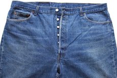 画像4: 90s USA製 Levi'sリーバイス 501 デニムパンツ ヒゲ w46★163 特大 (4)
