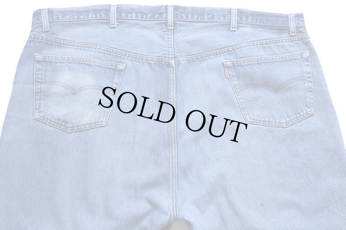 画像5: 90s USA製 Levi'sリーバイス 501 デニムパンツ W50★142 超特大 (5)