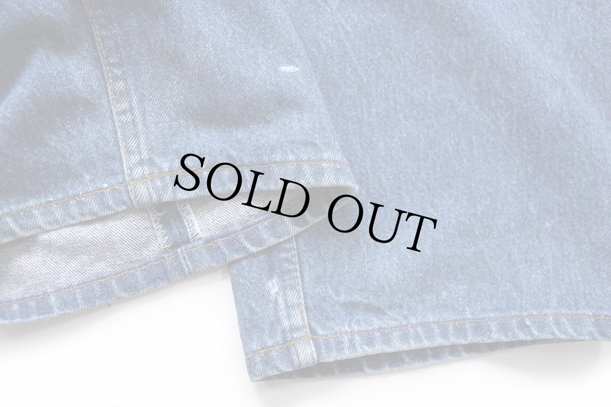 画像9: 90s USA製 Levi'sリーバイス 501 デニムパンツ ヒゲ W46★163 特大 (9)