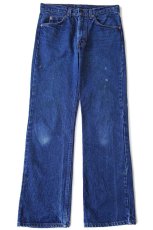 画像2: 90s USA製 Levi'sリーバイス 517 ペンキ飛び デニムパンツ w31 L30★ブーツカット (2)