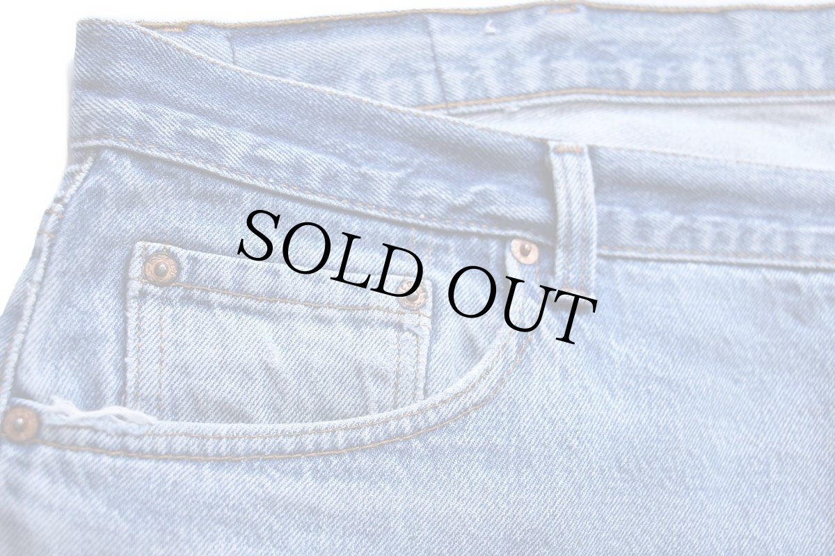 画像7: 90s USA製 Levi'sリーバイス 501 デニムパンツ W50★142 超特大 (7)