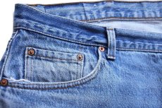 画像7: 90s USA製 Levi'sリーバイス 501 デニムパンツ w50★142 超特大 (7)