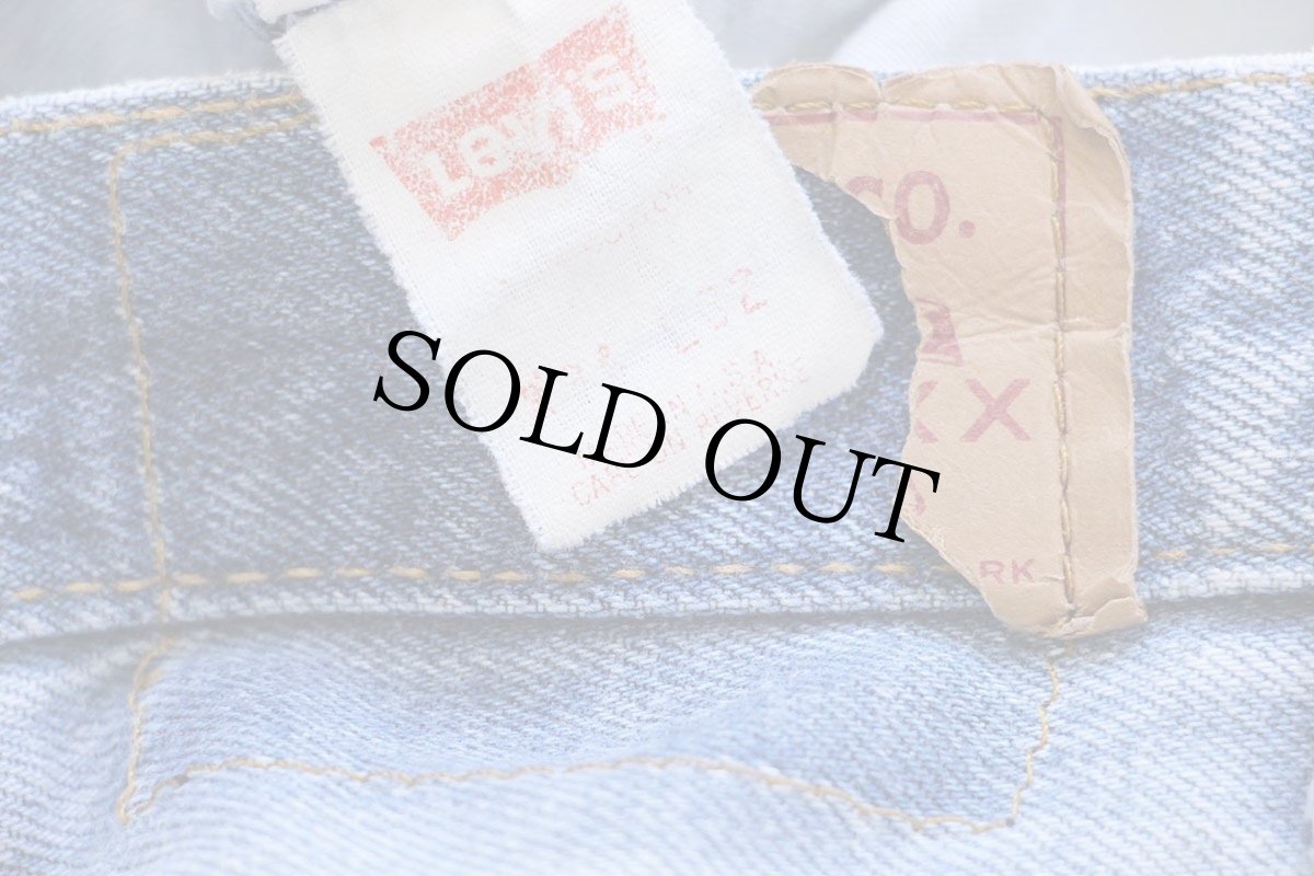 画像6: 90s USA製 Levi'sリーバイス 501 ダメージ デニムパンツ W34 L32★161 (6)