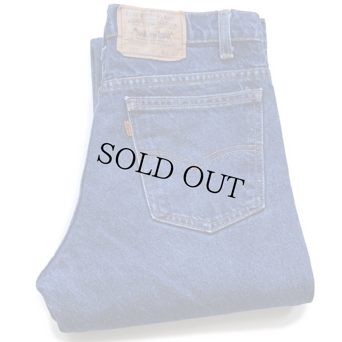 画像1: 90s USA製 Levi'sリーバイス 517 ペンキ飛び デニムパンツ W31 L30★ブーツカット (1)