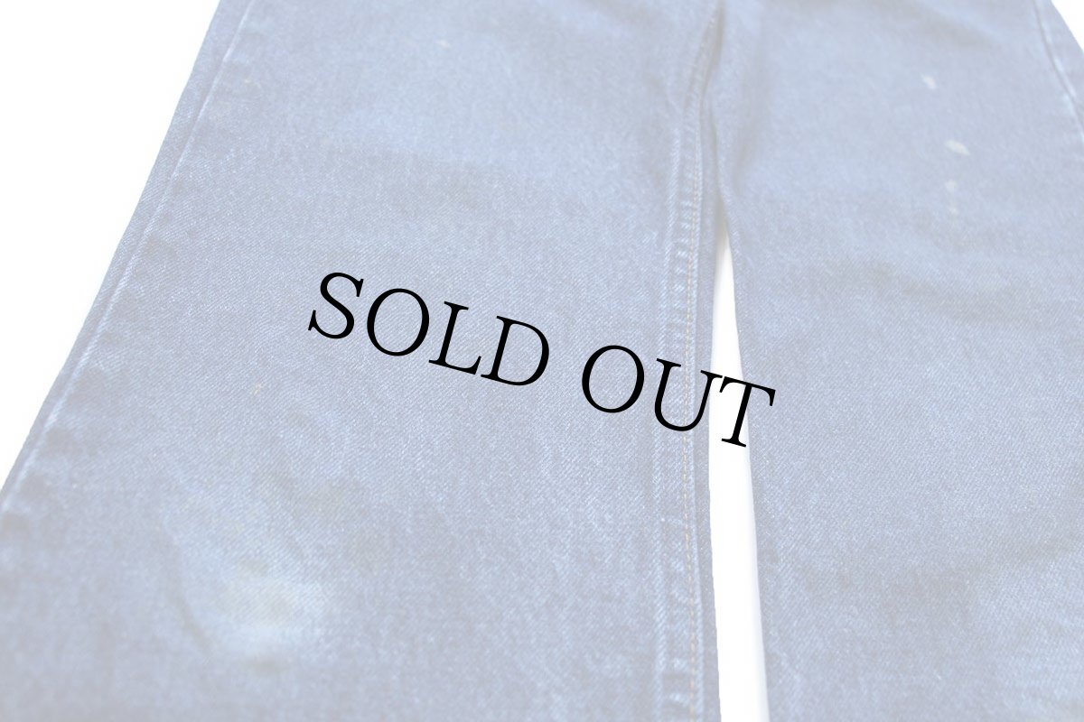 画像8: 90s USA製 Levi'sリーバイス 517 ペンキ飛び デニムパンツ W31 L30★ブーツカット (8)