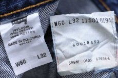 画像6: 00s Levi'sリーバイス 501 デニムパンツ w60★超特大 バナー ディスプレイ (6)