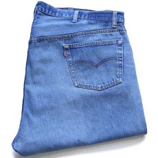 画像1: 90s USA製 Levi'sリーバイス 501 デニムパンツ w50★142 超特大 (1)