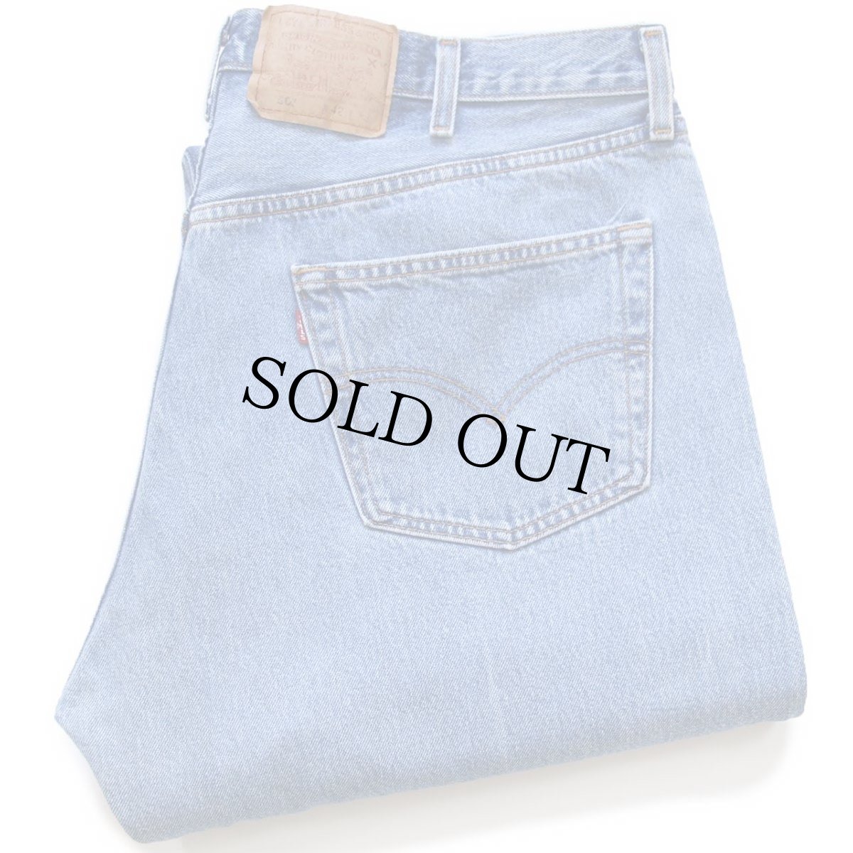 画像1: 90s USA製 Levi'sリーバイス 501 デニムパンツ W42 L36★165 (1)