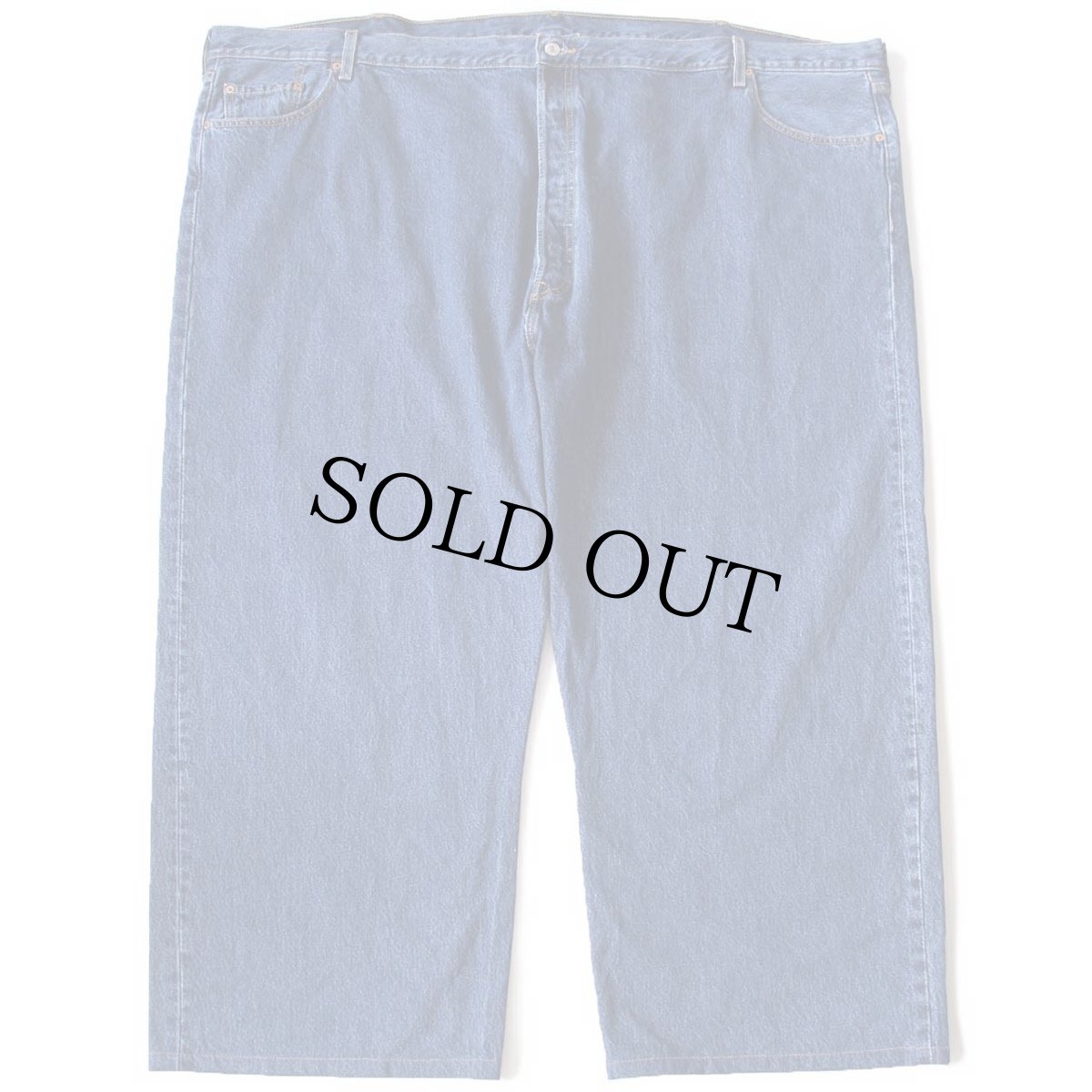 画像2: 00s Levi'sリーバイス 501 デニムパンツ W60★超特大 バナー ディスプレイ (2)