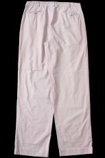 画像3: 90s ポロ ラルフローレン HAMMOND PANT ツータック コットンパンツ ライトベージュ w35 L34★324 (3)