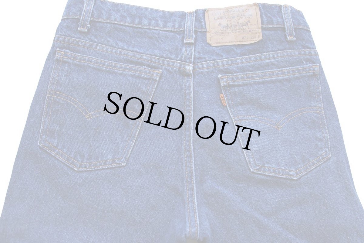 画像5: 90s USA製 Levi'sリーバイス 517 ペンキ飛び デニムパンツ W31 L30★ブーツカット (5)