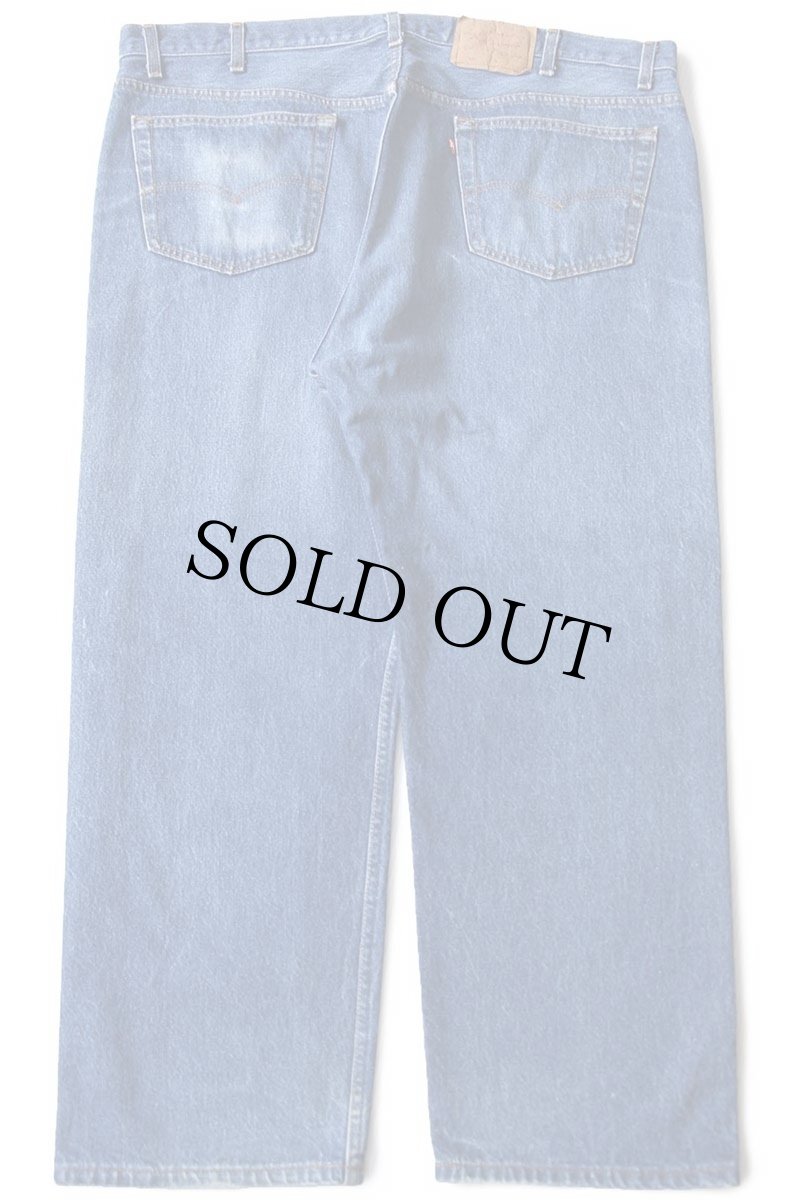 画像3: 90s USA製 Levi'sリーバイス 501 デニムパンツ ヒゲ W46★163 特大 (3)