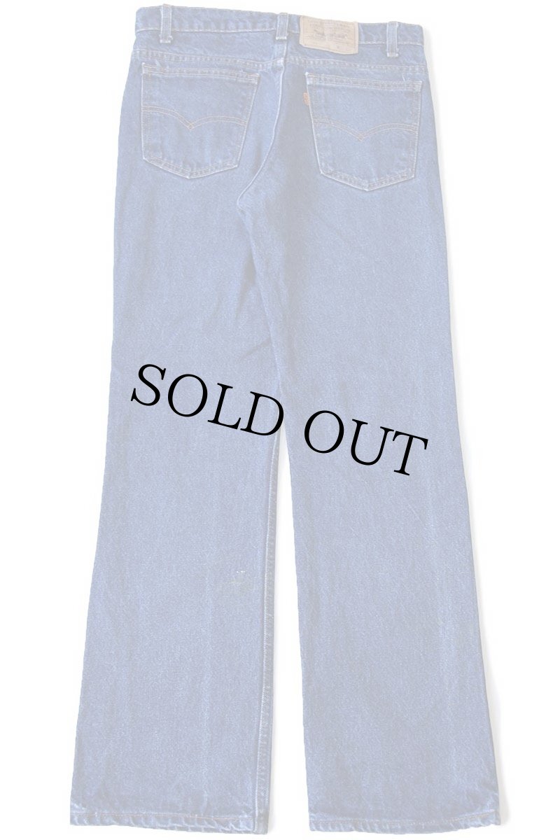 画像3: 90s USA製 Levi'sリーバイス 517 ペンキ飛び デニムパンツ W31 L30★ブーツカット (3)