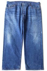 画像2: 90s USA製 Levi'sリーバイス 501 デニムパンツ ヒゲ w46★163 特大 (2)
