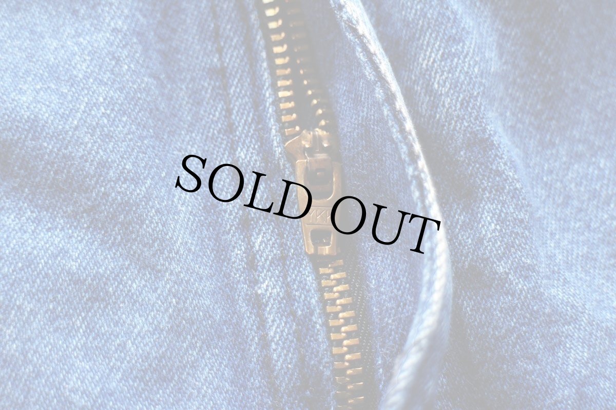 画像8: 90s USA製 POINTERポインター ローバック デニム オーバーオール w40 L34 (8)