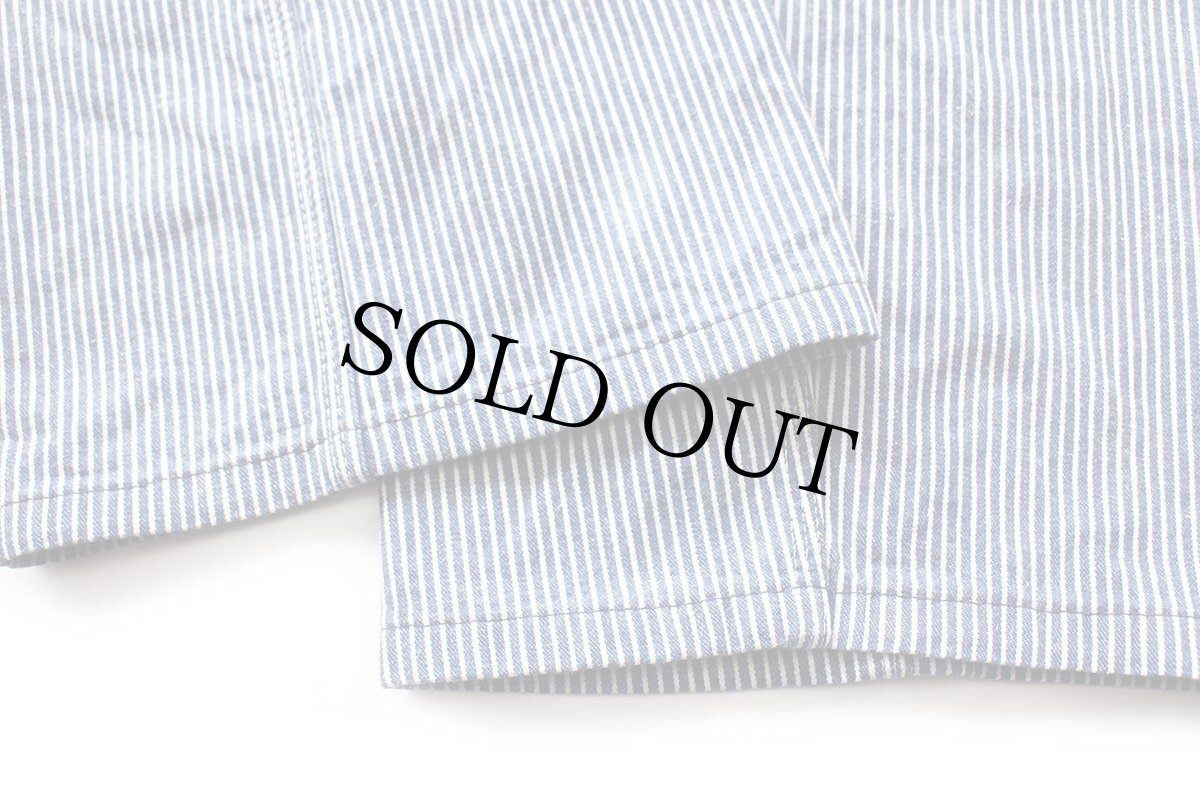 画像9: 70s USA製 OSHKOSH B'GOSH ローバック ヒッコリー ストライプ オーバーオール w42 (9)