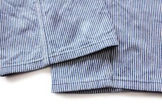 画像9: 70s USA製 OSHKOSH B'GOSH ローバック ヒッコリー ストライプ オーバーオール w42 (9)