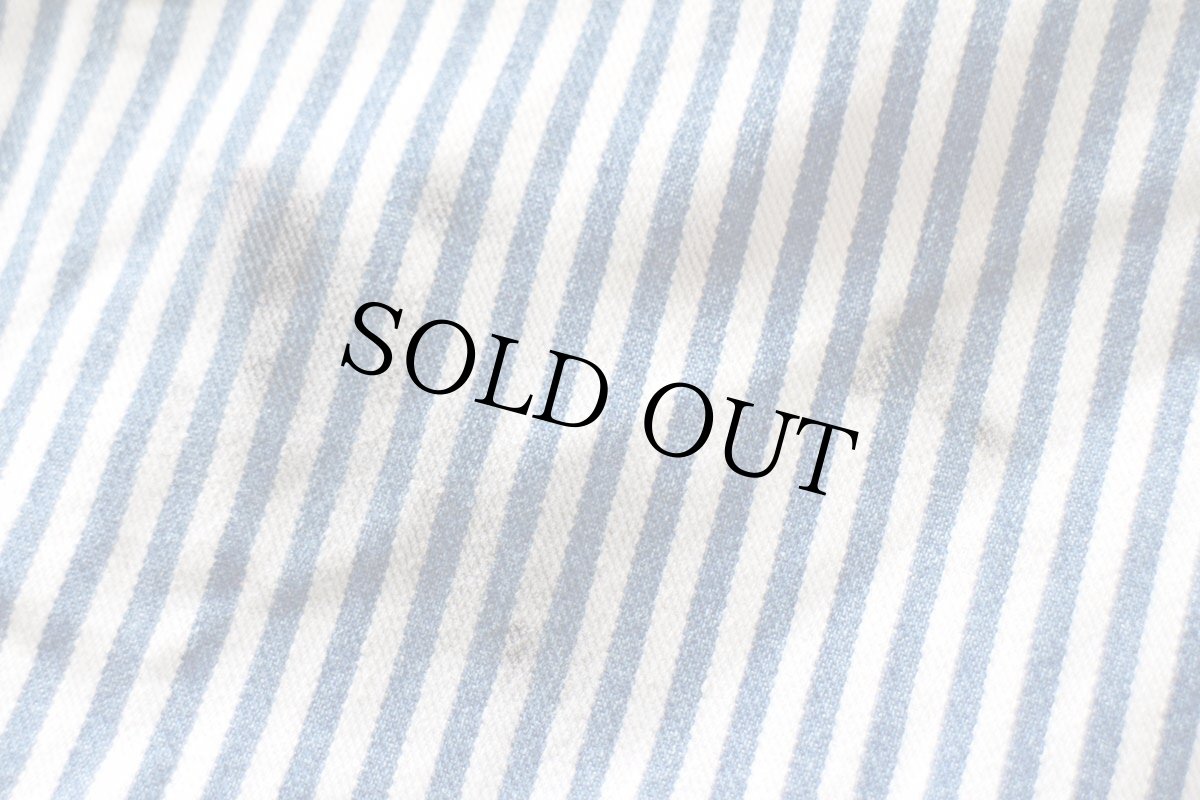 画像7: 90s USA製 JCPenney BIGMACビッグマック ダブルニー ヒッコリー ストライプ オーバーオール w44 (7)