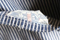 画像7: 70s USA製 OSHKOSH B'GOSH ローバック ヒッコリー ストライプ オーバーオール w42 (7)