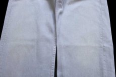 画像8: 00s USA製 Levi'sリーバイス 501 後染め カラーデニムパンツ ライトグレー w31 L34 (8)
