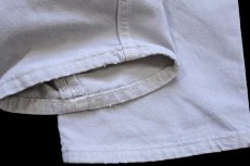 画像9: 00s USA製 Levi'sリーバイス 501 後染め カラーデニムパンツ ライトグレー w31 L34 (9)