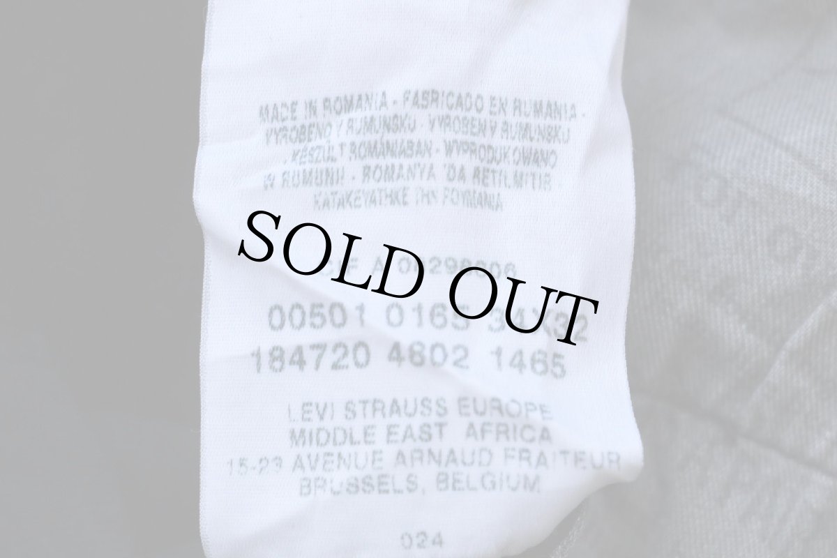 画像7: 00s ルーマニア製 Levi'sリーバイス 501 後染め ブラック デニムパンツ W34 L32★ユーロ (7)