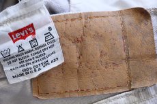 画像6: 00s USA製 Levi'sリーバイス 501 後染め カラーデニムパンツ ライトグレー w31 L34 (6)