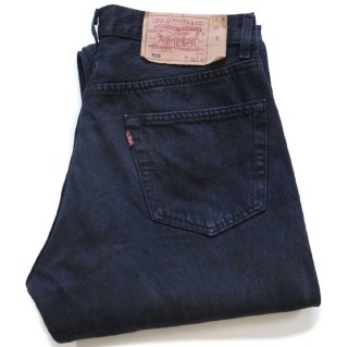 00s ポーランド製 Levi'sリーバイス 501 ブラック デニムパンツ