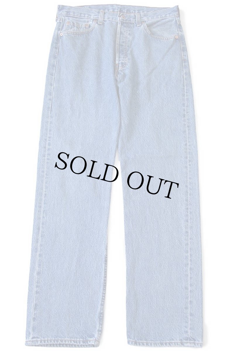 画像2: 90s 英国製 Levi'sリーバイス 501 デニムパンツ w34 L32★166 ユーロ (2)