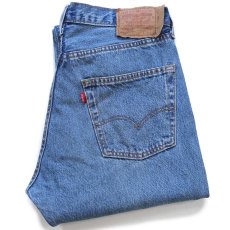 画像1: 90s 英国製 Levi'sリーバイス 501 デニムパンツ w34 L32★166 ユーロ (1)