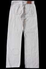 画像3: 00s 英国製 Levi'sリーバイス 501 先染め カラーデニムパンツ ベージュ w32 L32★ユーロ (3)