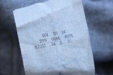 画像7: 90s 英国製 Levi'sリーバイス 501 デニムパンツ w34 L32★166 ユーロ (7)
