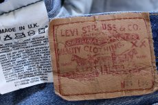 画像6: 90s 英国製 Levi'sリーバイス 501 デニムパンツ w34 L36★167 ユーロ (6)