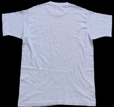 画像3: 90s USA製 WALMARTウォルマート ロゴ コットンTシャツ 杢ライトグレー M (3)