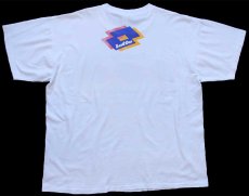 画像3: 90s USA製 Lottoロット Italian Sports Design ロゴ コットンTシャツ 白 XL (3)