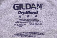 画像4: FedExフェデックス ロゴ 両面プリント リンガーTシャツ 杢グレー×黒 M (4)