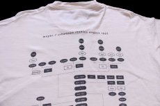 画像4: 90s USA製 relativity 両面プリント コットンTシャツ 生成り XL (4)