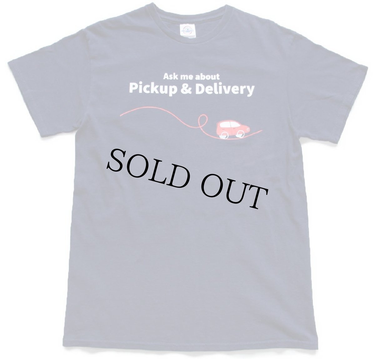 画像2: Ask me about Pickup & Delivery Walgreens 両面プリント コットンTシャツ 紺 M (2)