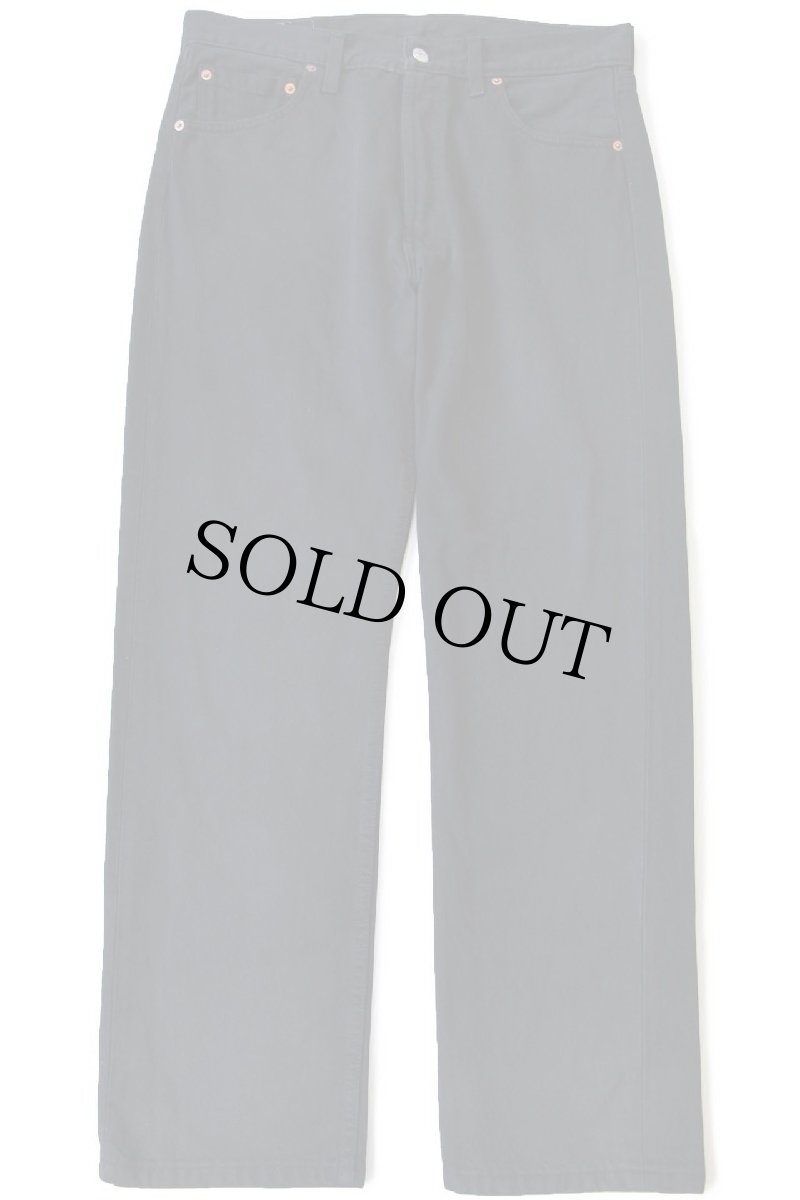 画像2: 90s 英国製 Levi'sリーバイス 501 後染め ブラック デニムパンツ W34 L30★ユーロ (2)