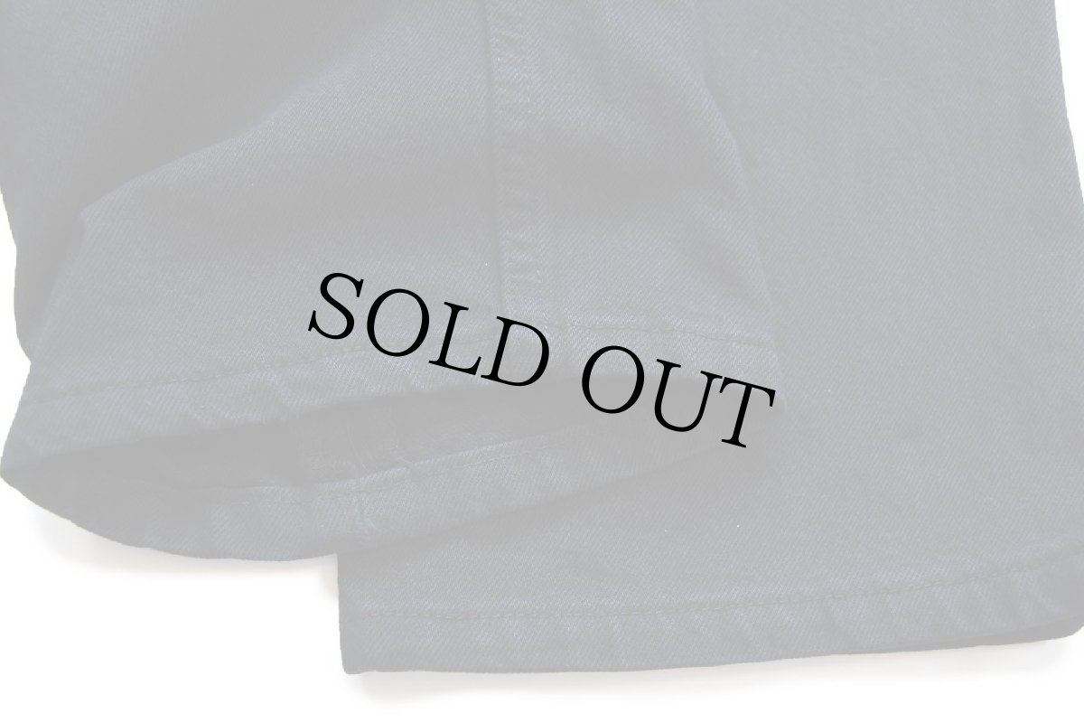 画像8: 90s 英国製 Levi'sリーバイス 501 後染め ブラック デニムパンツ W34 L30★ユーロ (8)