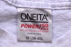 画像5: 90s USA製 BIG BROTHERS BINGO WITH AN ATTITUDE アート 蛍光プリント Tシャツ 杢ライトグレー M (5)