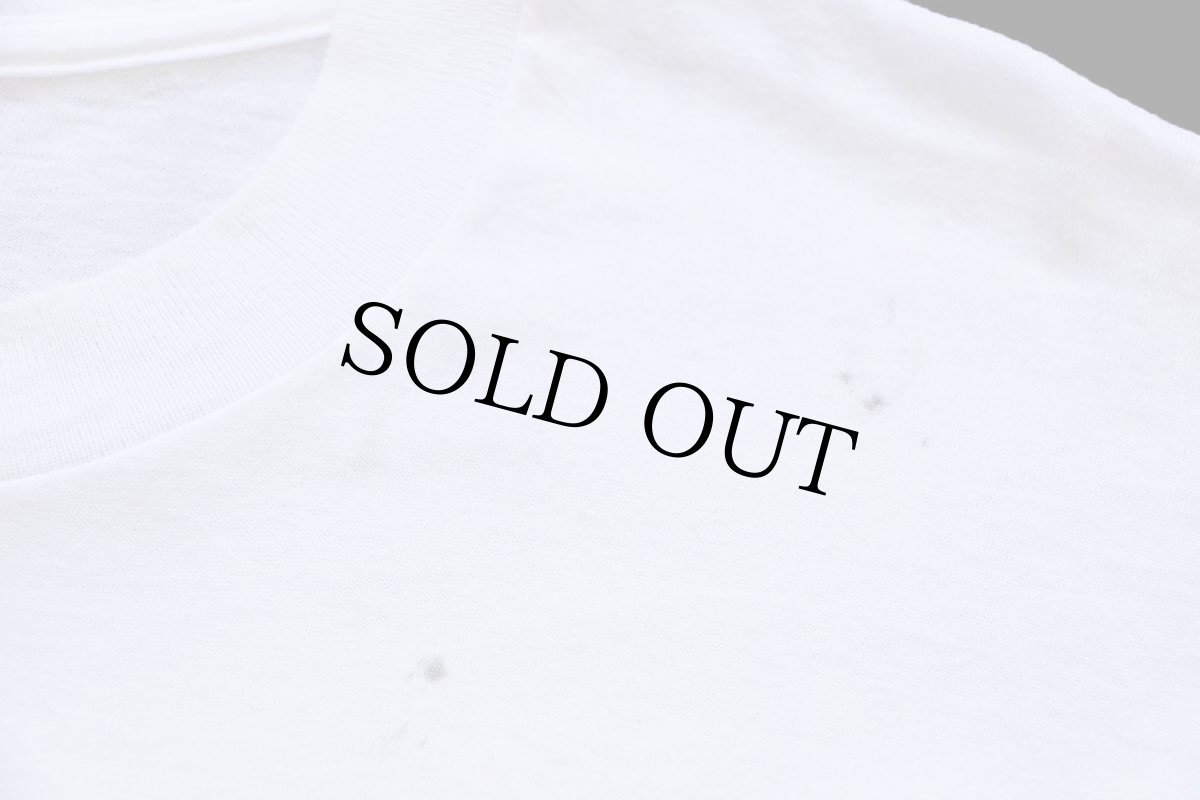 画像6: 90s USA製 WOLFGANG フェルトプリント ダックスフンド ドッグ アート Tシャツ 白 XL (6)