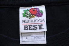 画像5: 00s BROKE SPOKE KILN, MISSISSIPPI レベルフラッグ 両面プリント Tシャツ 黒 L (5)