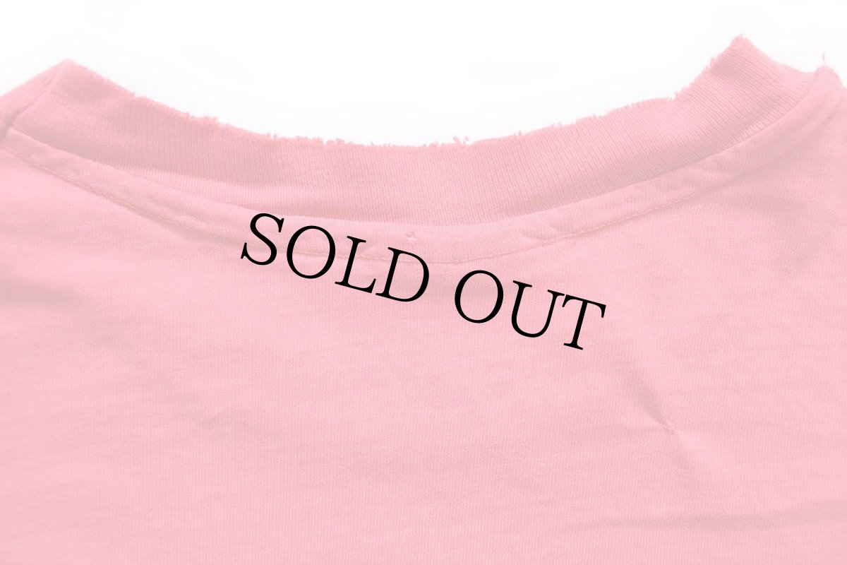 画像6: 80s USA製 Hanes VCC Four Seasons Cycling 牛 イラスト コットンTシャツ 赤 フェード XL (6)