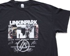 画像1: LINKINPARK リンキンパーク コットン バンドTシャツ 黒 XL (1)
