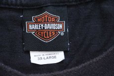 画像6: HARLEY-DAVIDSON ハーレー ダビッドソン ミリタリーカスタム REDSTONE 両面プリント コットンTシャツ 黒 3XL★特大 (6)