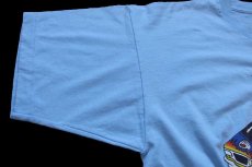 画像6: 90s EMC SYMMETRIX エコノライン バン フレイムス 星条旗 両面プリント Tシャツ 水色 XL (6)